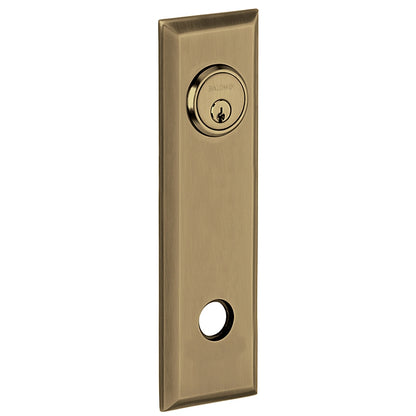 Baldwin Estate R035 - Satin Brass & Black