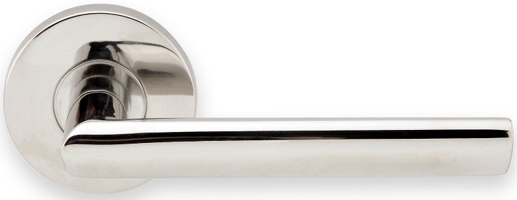 Inox Stockholm Lever with RA Rosette