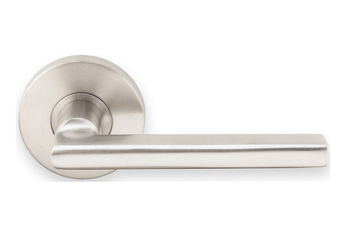 Inox Sunrise Lever with RA Rosette
