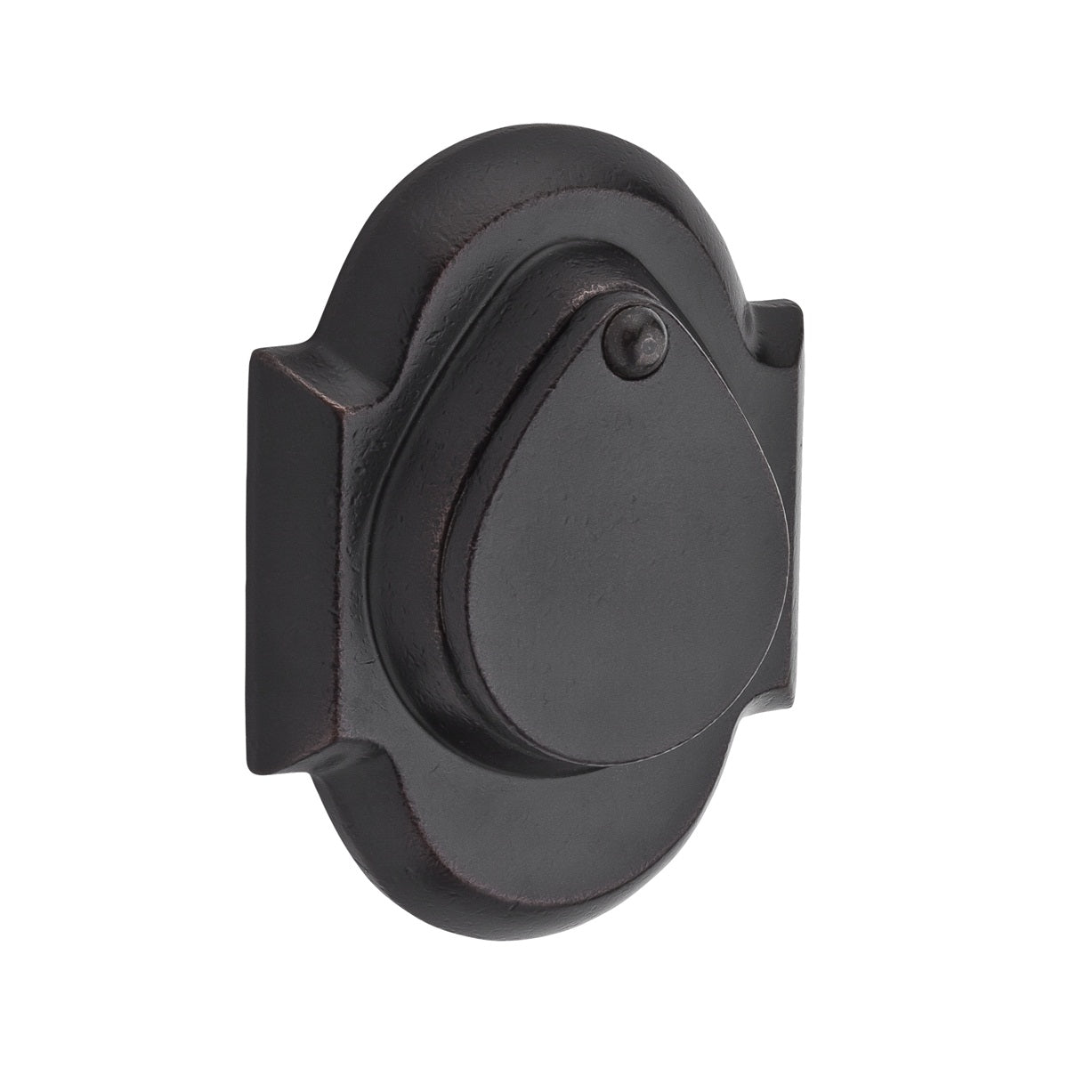 Baldwin Rustic Arch Deadbolt Dark Bronze