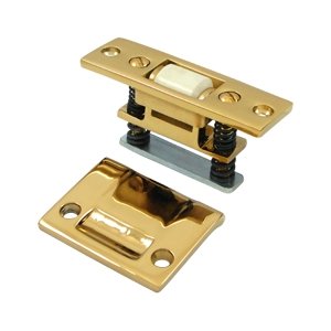 Deltana Roller Catch - Unlaquered Brass