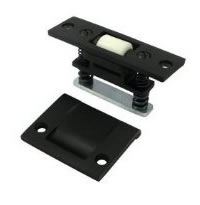 Deltana Roller Catch - Flat Black