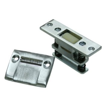 Deltana Roller Catch - Satin Chrome