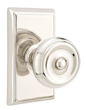 Emtek Waverly Knob - Rectangular Rosette