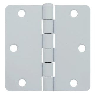 Advantage Commercial Grade Plain Bearing Hinge - Off White Finish Shown