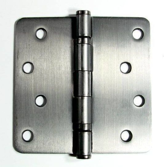 Advantage 4 Inch Residential Ball Bearing Hinge 1/4 Inch Round Corner (EACH)