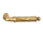Emtek 10 Inch Stretto Concord KEYED Sideplate Lock for Non-Standard Bore Holes