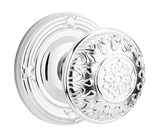 Emtek Lancaster Knob - Ribbon and Reed Rosette