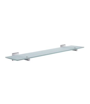 Smedbo House Collection Glass Shelf Wallmount RK347 Polished Chrome