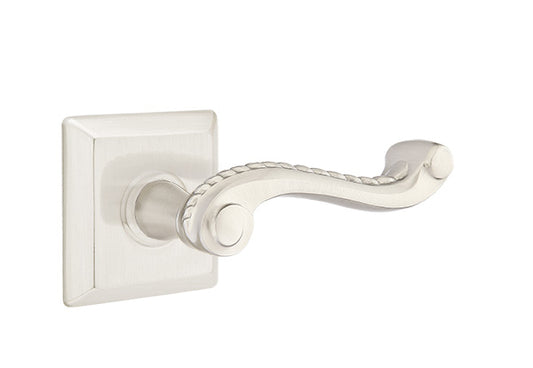 Emtek Rope Lever With Quincy Rosette
