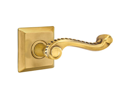 Emtek Rope Lever With Quincy Rosette