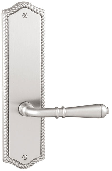 Emtek Colonial Sideplate - Turino Lever - Satin Nickel