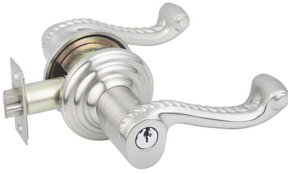 Emtek Rope Key in Lever with Style 8 Rosette