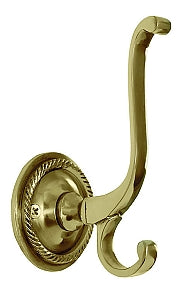 Nostalgic Warehouse Rope Hook Polished Brass