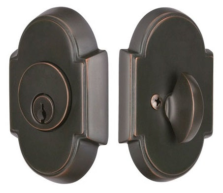 Emtek # 8 Style Deadbolt - Oil Rubbed Bronze