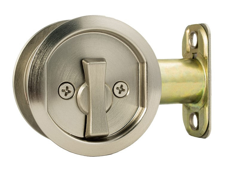 Sure-Loc Round Pocket Door Pull - Privacy