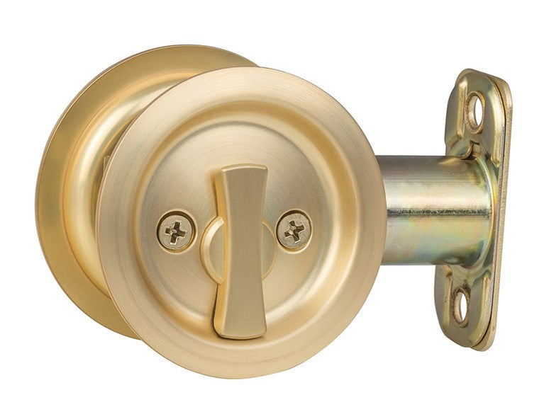 Sure-Loc Round Pocket Door Pull - Privacy