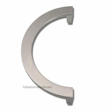 Roundabout Pull 5 1/16 Inch (c-c) Brushed Nickel