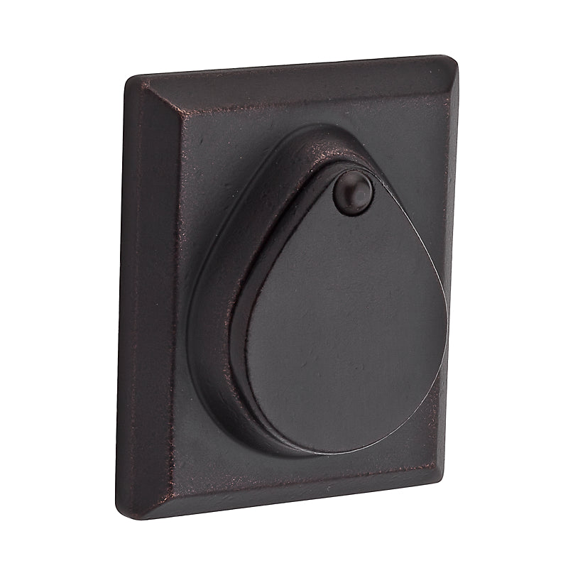 Baldwin Reserve Series Rustic Square Single Cylinder Deadbolt