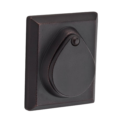 Baldwin Reserve Series Rustic Square Single Cylinder Deadbolt
