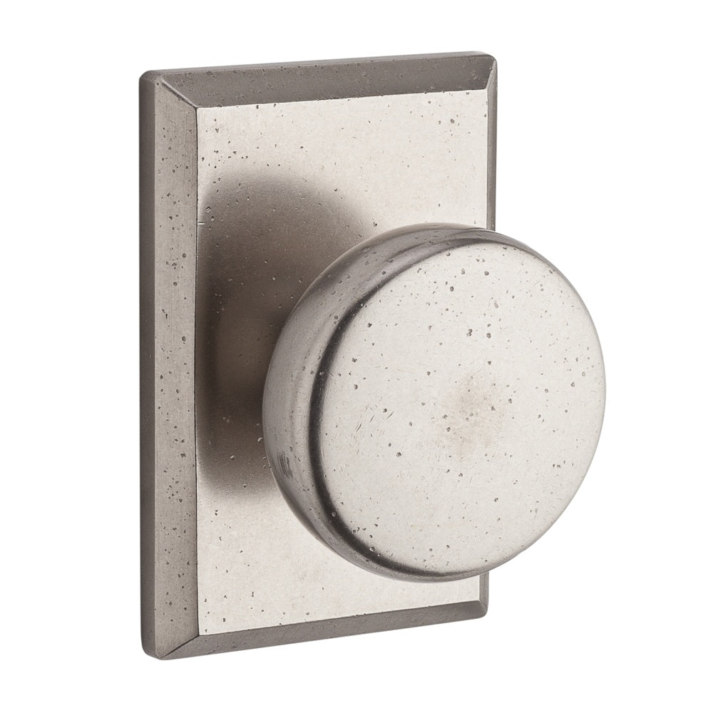 Baldwin Reserve Rustic Knob White Bronze