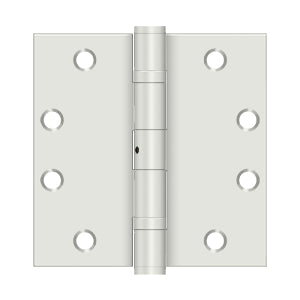 Deltana 4 1/2 x 4 1/2 Inch  Door Hinge - Prime White Coat