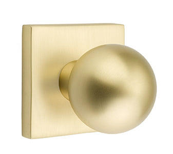 Emtek Orb Knob - Square Rosette
