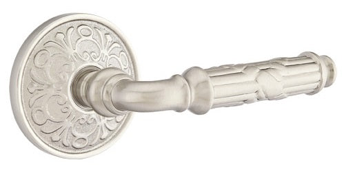Emtek Ribbon & Reed Lever with Lancaster Rosette