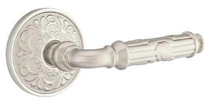 Emtek Ribbon & Reed Lever with Lancaster Rosette