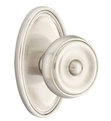Emtek Waverly Knob - Oval Rosette
