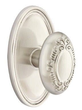 Emtek Victoria Knob - Oval Rosette