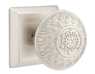 Emtek Lancaster Knob - Quincy Rosette