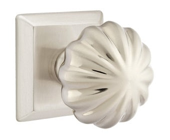 Emtek Melon Knob with Quincy Rosette