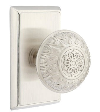 Emtek Lancaster Knob - Rectangular Rosette