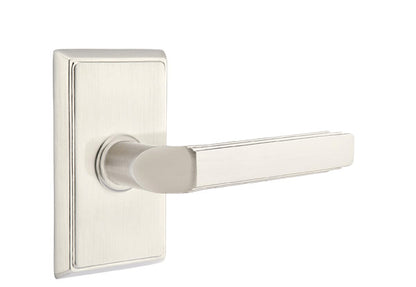 Emtek Milano Lever with Rectangular Rosette