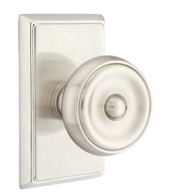 Emtek Waverly Knob - Rectangular Rosette