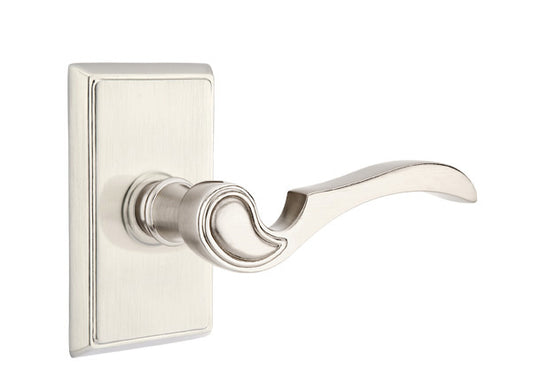 Emtek Coventry Lever with Rectangular Rosette - Satin Nickel
