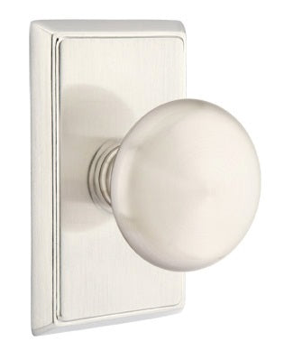 Emtek Providence Knob with Rectangular Rosette