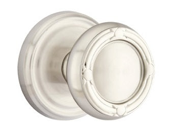 Emtek Ribbon & Reed Knob with Regular Rosette