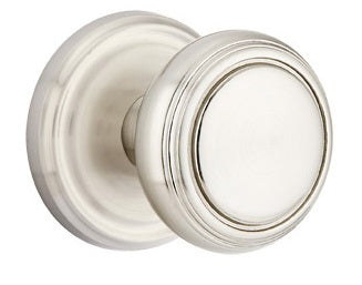 Emtek Norwich Knob With Regular Rosette - Satin Nickel
