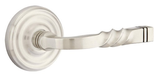 Emtek Santa Fe Lever - Regular Rosette - Satin Nickel