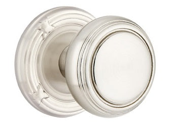Emtek Norwich Knob - Ribbon and Reed Rosette