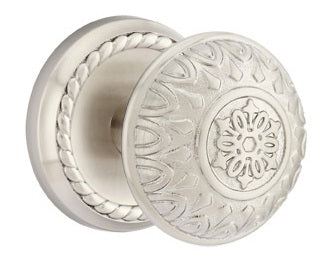 Emtek Lancaster Knob with Rope Rosette