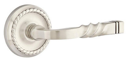 Emtek Santa Fe Lever - Regular Rosette - Satin Nickel