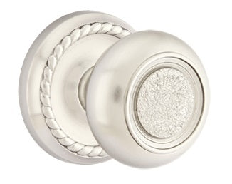 Emtek Belmont Knob with Rope Rosette