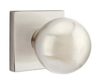 Emtek Orb Knob - Square Rosette
