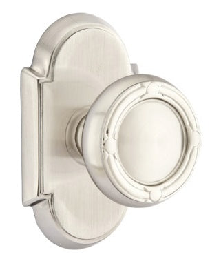 Emtek Ribbon and Reed Knob - #8 Rosette