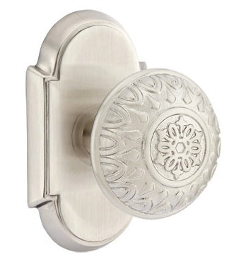Emtek Lancaster Knob with #8 Rosette