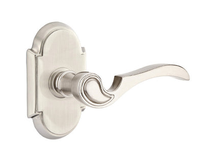Emtek Coventry Lever with #8 Rosette - Satin Nickel