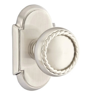 Emtek Rope Knob with #8 Rosette